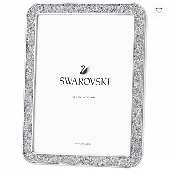 Swarovski Silver Sparkle Photo Frame - 10x15CM - Picture 1 of 6